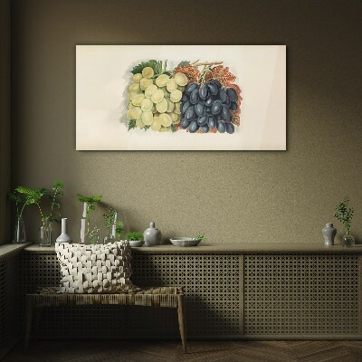 Bild auf glas Trauben in Harmonie der Farben