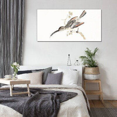 Bild auf glas Vogel auf einem Ast