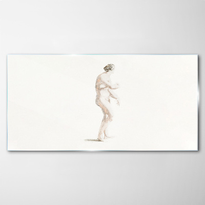 Glasbild Sanftheit in der Bewegung