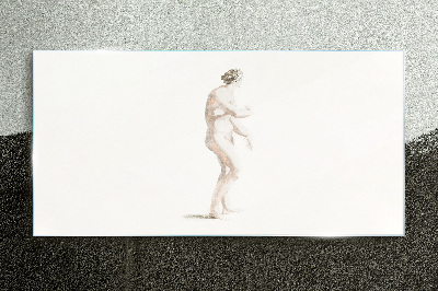 Glasbild Sanftheit in der Bewegung