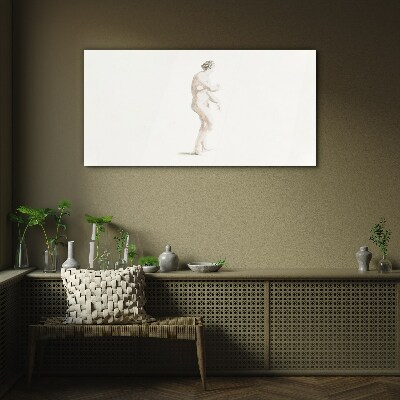 Glasbild Sanftheit in der Bewegung