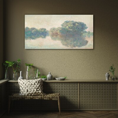 Glas bild Die Seine in Givet Monet