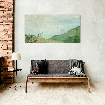 Glasbild Friedliche Meereslandschaft