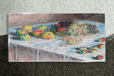 Glasbild Stillleben mit Früchten