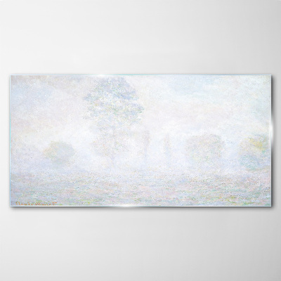 Foto auf glas Guten Morgen, Mist Monet