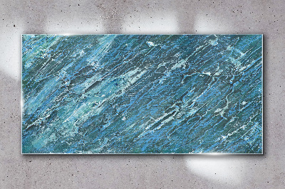 Glasbild Meeresspiegelungen