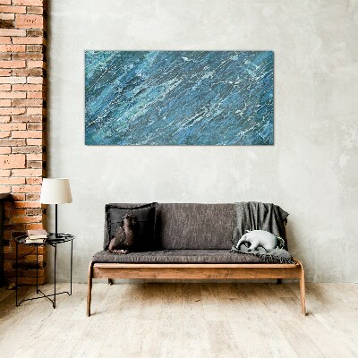 Glasbild Meeresspiegelungen