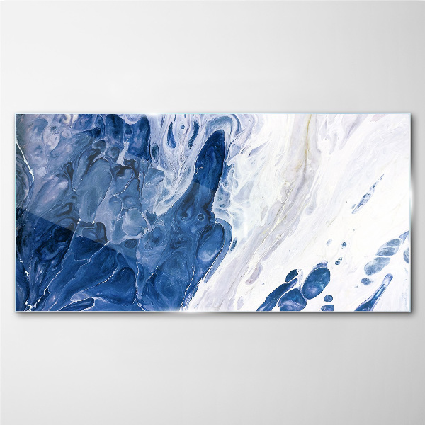 Glasbild Ozean-Turbulenzen