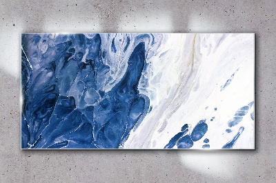 Glasbild Ozean-Turbulenzen
