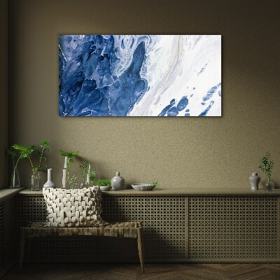 Glasbild Ozean-Turbulenzen