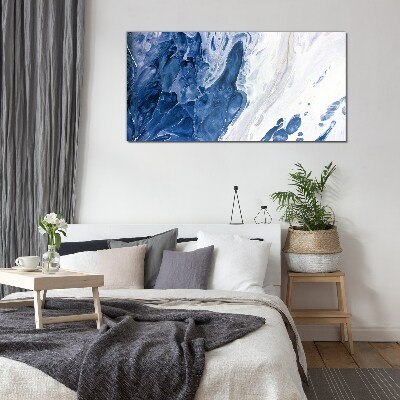 Glasbild Ozean-Turbulenzen