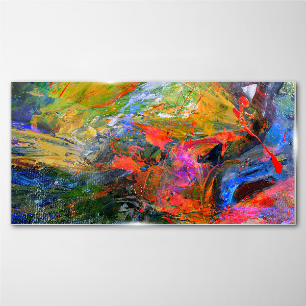 Glasbild Das bunte Chaos der Natur