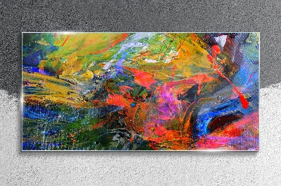 Glasbild Das bunte Chaos der Natur