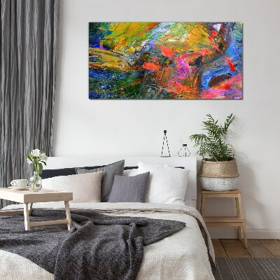 Glasbild Das bunte Chaos der Natur