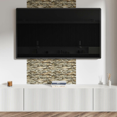 Pvc wandpaneel Natursteinmuster