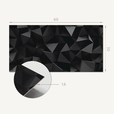 Dekorpaneel Abstrakte 3D-Struktur