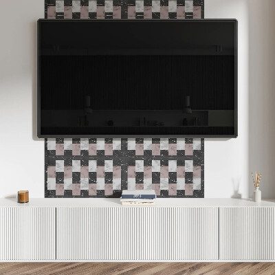 Pvc wandpaneel Marmorfliesenmuster