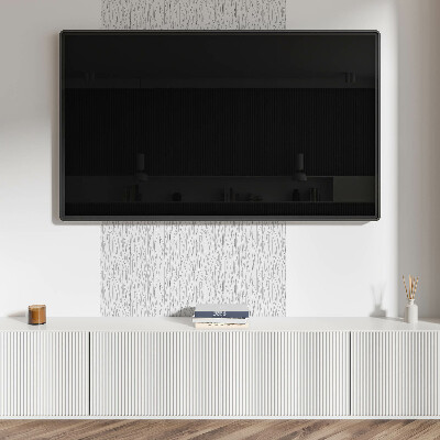 Pvc wandpaneel Wellenlinien im Hintergrund