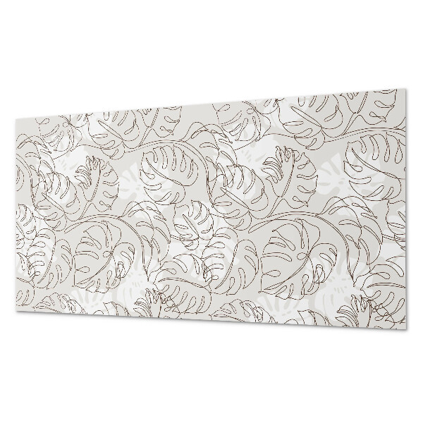 Pvc wandpaneel Linienblattmuster