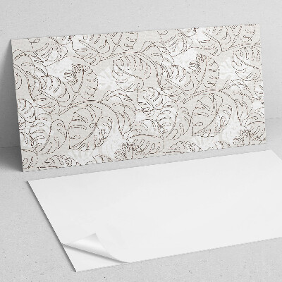 Pvc wandpaneel Linienblattmuster