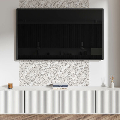 Pvc wandpaneel Linienblattmuster