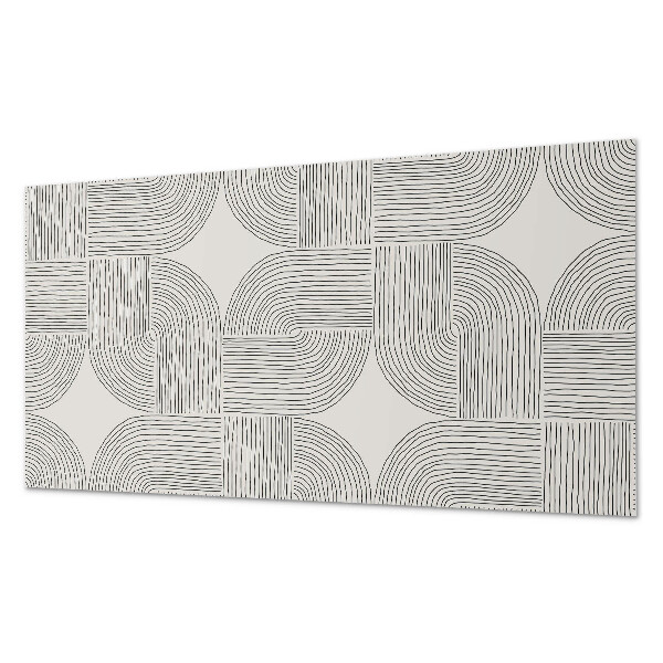 Pvc wandpaneel Geometrische Linien im Layout