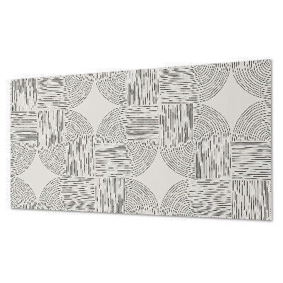 Pvc wandpaneel Geometrische Linien im Layout