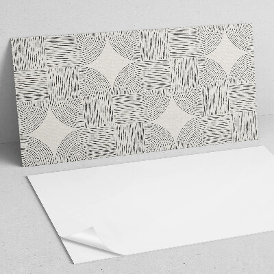 Pvc wandpaneel Geometrische Linien im Layout