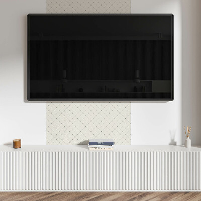 Pvc wandpaneel Geometrisches Rautenmuster