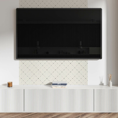 Pvc wandpaneel Geometrisches Rautenmuster