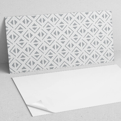 Wandverkleidung paneel Geometrie in Quadraten