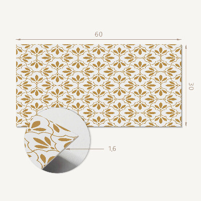 Wandverkleidung paneel Elegantes Pflanzenmuster