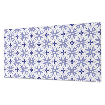 Pvc wandpaneel Geometrisches Muster mit Blumen
