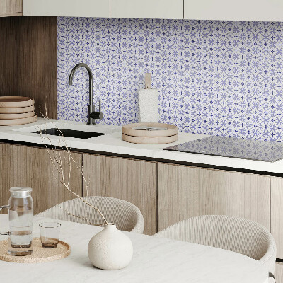 Pvc wandpaneel Geometrisches Muster mit Blumen