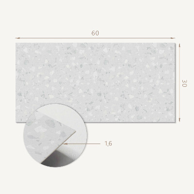 Pvc wandpaneel Abstraktes Terrazzomuster