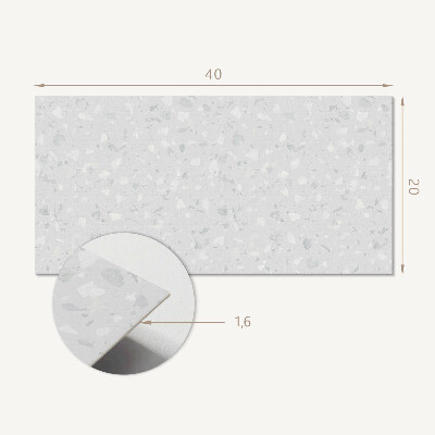 Pvc wandpaneel Abstraktes Terrazzomuster
