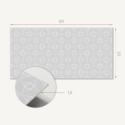 Dekorpaneel Geometrisches Gittermuster