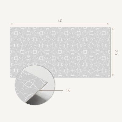 Dekorpaneel Geometrisches Gittermuster