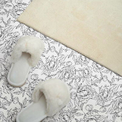 Pvc wandpaneel Blumenmuster mit Blättern