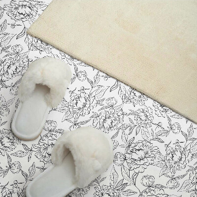 Pvc wandpaneel Blumenmuster mit Blättern
