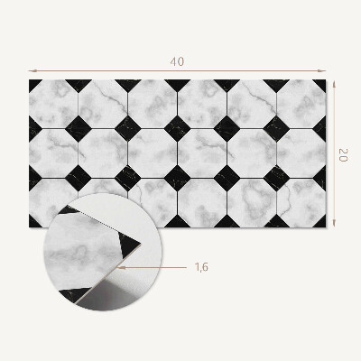 Wandverkleidung paneel Geometrische Fliesenmuster