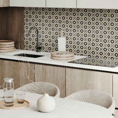 Pvc wandpaneel Geometrisches Muster mit Quadraten