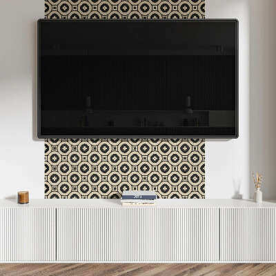 Pvc wandpaneel Geometrisches Muster mit Quadraten