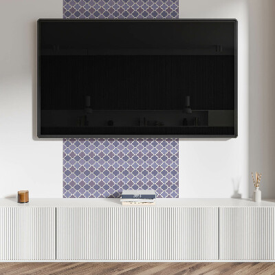 Pvc wandpaneel Geometrisches Muster mit Motiv