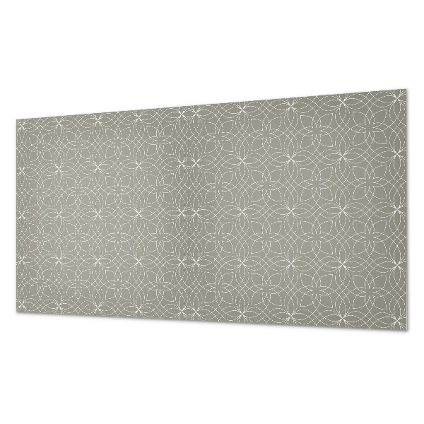 Wandverkleidung paneel Geometrisches Blumenmuster