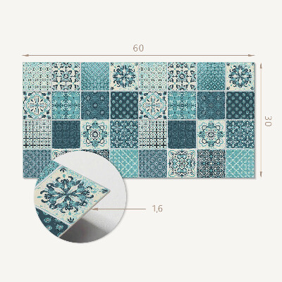 Pvc wandpaneel Muster im geometrischen Mosaik