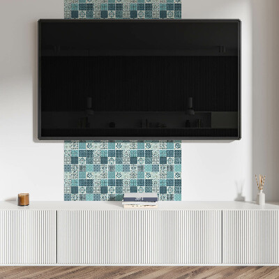 Pvc wandpaneel Muster im geometrischen Mosaik
