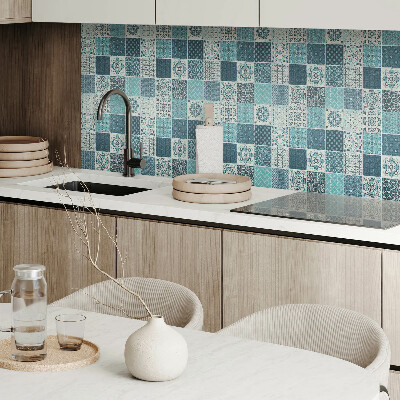 Pvc wandpaneel Muster im geometrischen Mosaik