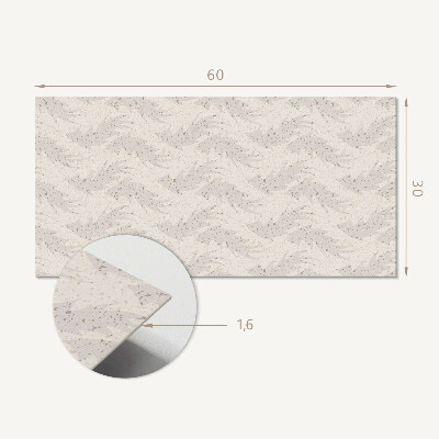 Pvc wandpaneel Blattmuster auf dem Hintergrund