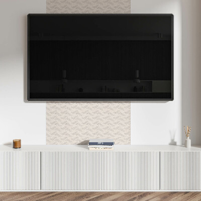 Pvc wandpaneel Blattmuster auf dem Hintergrund
